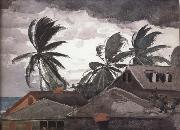 Winslow Homer Ouragan aux Bahamas oil on canvas